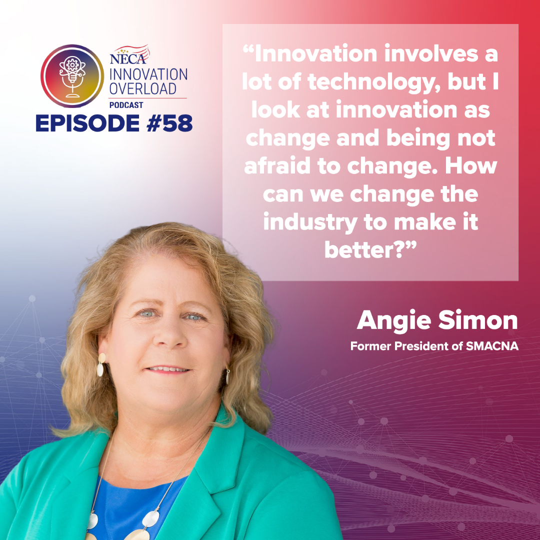 Angie Simon Innovation Overload Podcast | NECA