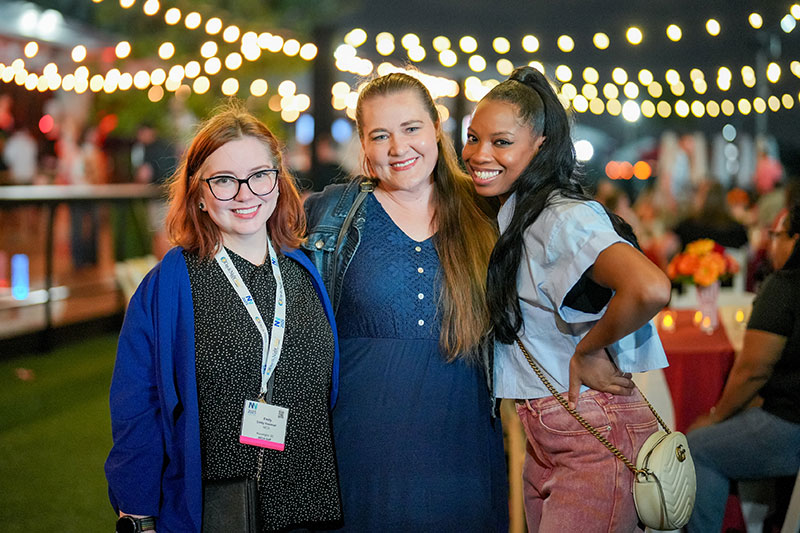NECA Staff - Emily Huesman, Stephanie Couch, India Fersner
