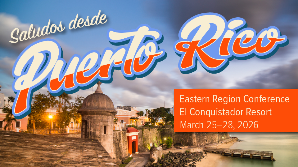 Eastern Region Conference 2026 | Puerto Rico Flyer